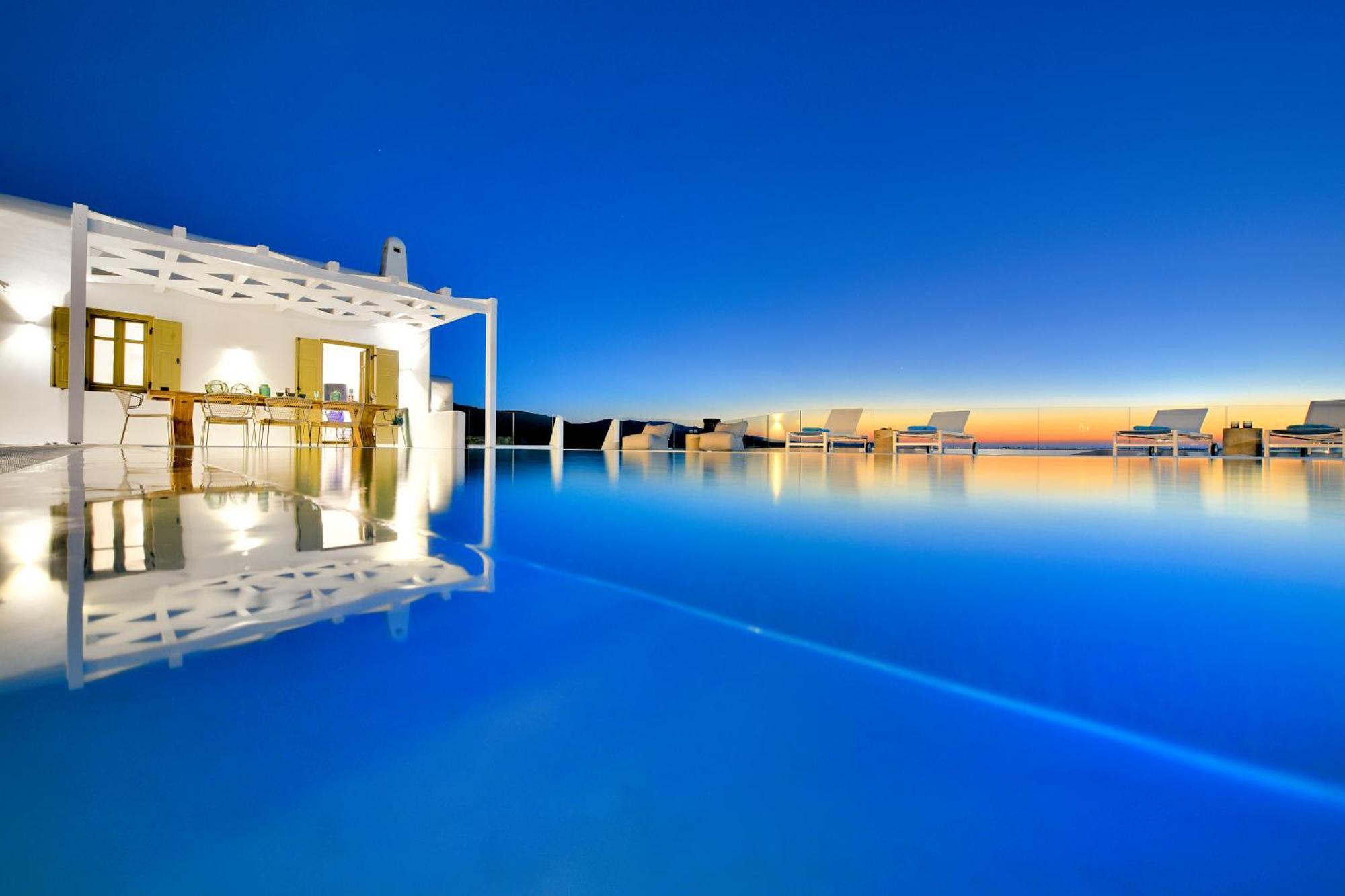 Mykonos Ark Villas Ftelia  エクステリア 写真