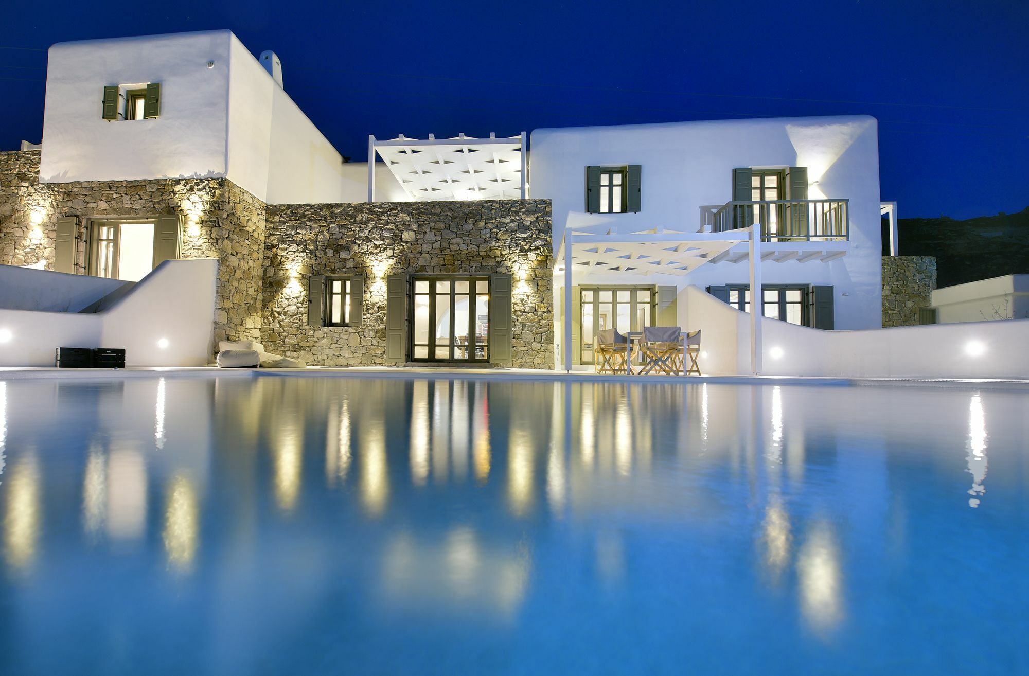 Mykonos Ark Villas Ftelia  エクステリア 写真